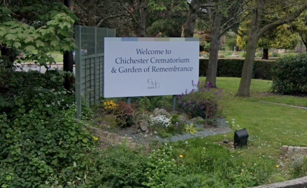 Chichester Crematorium entrance - Cremations in Sussex